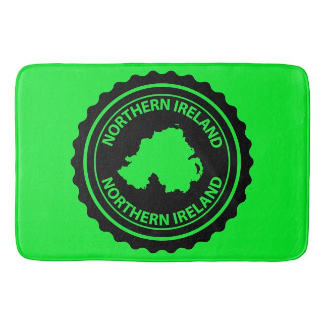 Northern Ireland Bath Mat (Front)
