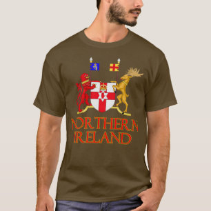 Northern Ireland Coat of Arms Design T-Shirt