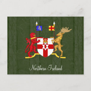 Northern Ireland Coat of Arms Postcard