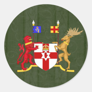 Northern Ireland Coat of Arms Stickers