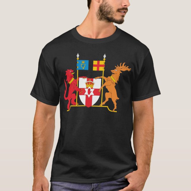 Northern Ireland Coat of Arms T-Shirt (Front)