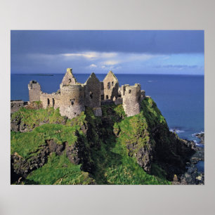 Northern Ireland, County Antrim, Dunluce Poster