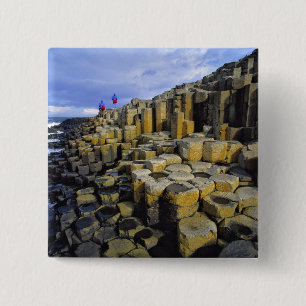Northern Ireland, County Antrim, Giant's 15 Cm Square Badge