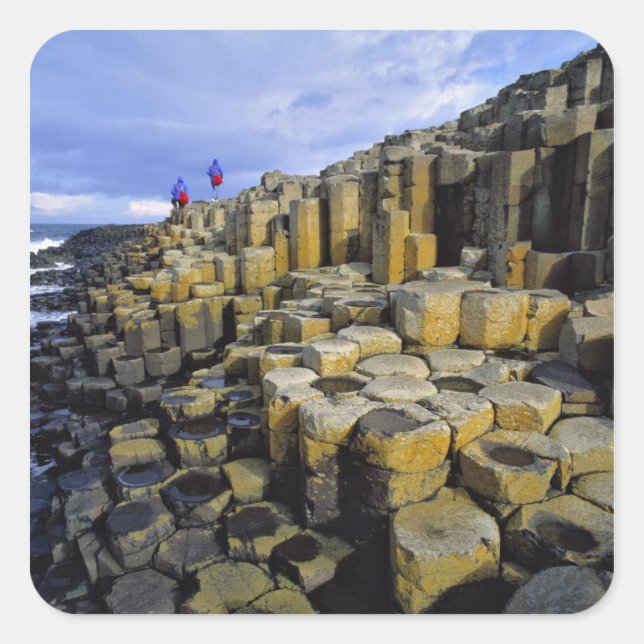 Northern Ireland, County Antrim, Giant's Square Sticker (Front)