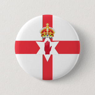 Northern Ireland flag Button