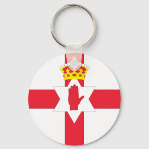 Northern Ireland Flag Key Ring