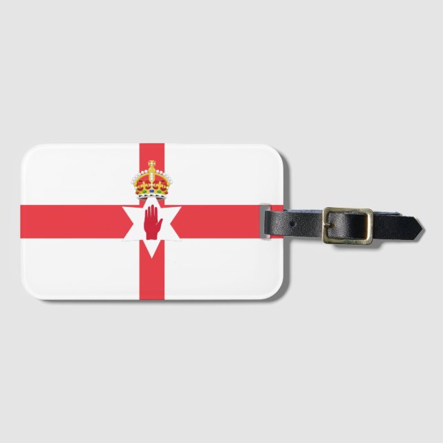 Northern Ireland flag Luggage Tag (Front Horizontal)
