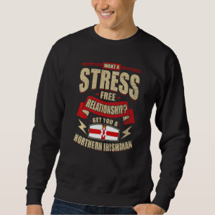 Northern Ireland Flag Proud Northern Irish people Sweatshirt