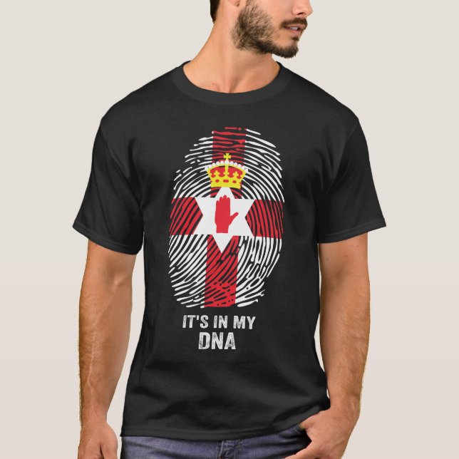 Northern Ireland It's in My DNA T-Shirt (Front)