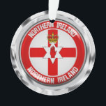 Northern Ireland Round Emblem Ornament<br><div class="desc">Northern Ireland Round Emblem</div>