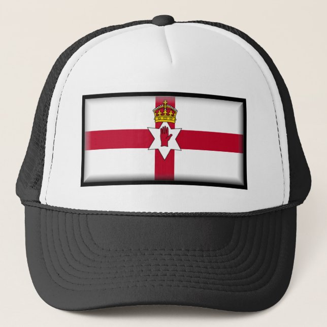 Northern Ireland (Ulster) Flag Trucker Hat (Front)