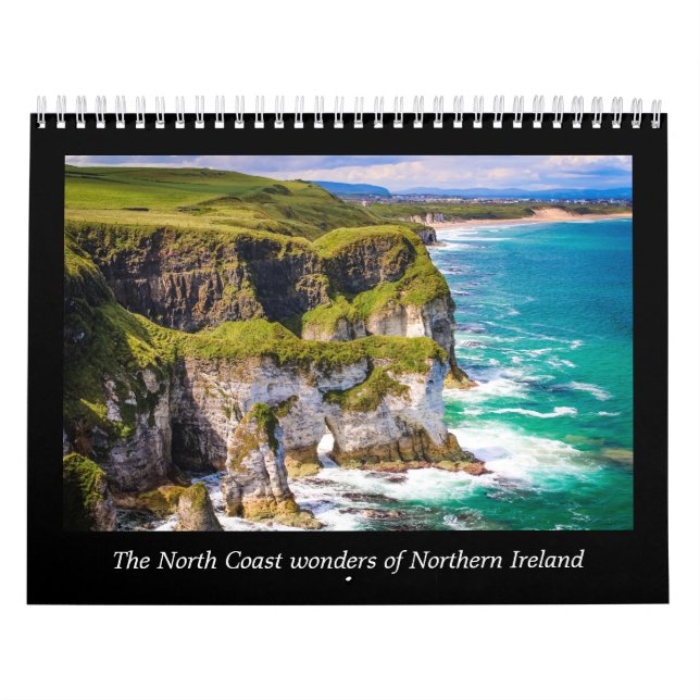 Northern Irelands North Coast Wonders Calendar (Cover)