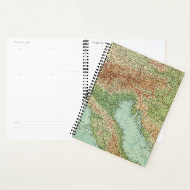 Northern Italy, Austria, &c Planner (Display)