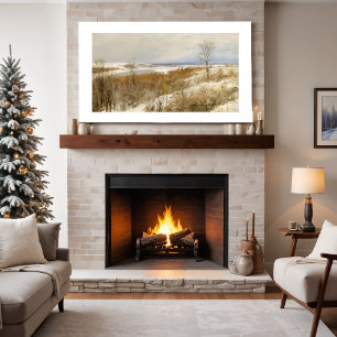 Northern Landscape, Vasili Dmitrijevitš Polenov Poster