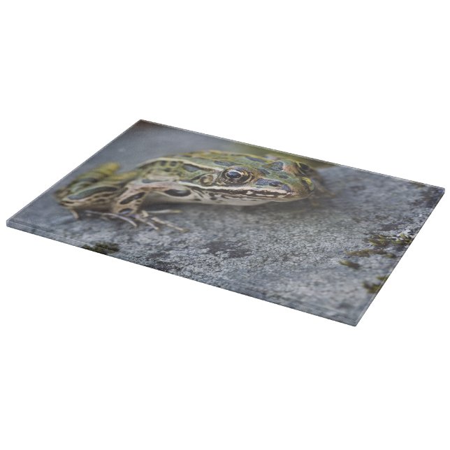 Northern Leopard frog, See-through Island, Cutting Board (Corner)