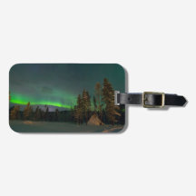 Northern Light luggage tag