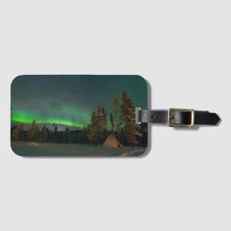 Northern Light luggage tag