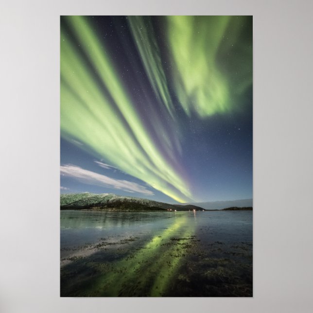 Northern Light Norway Photo Poster (Front)
