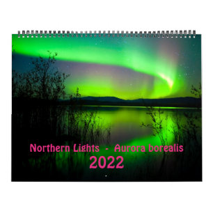 Northern Lights 2022 - Large Calendar