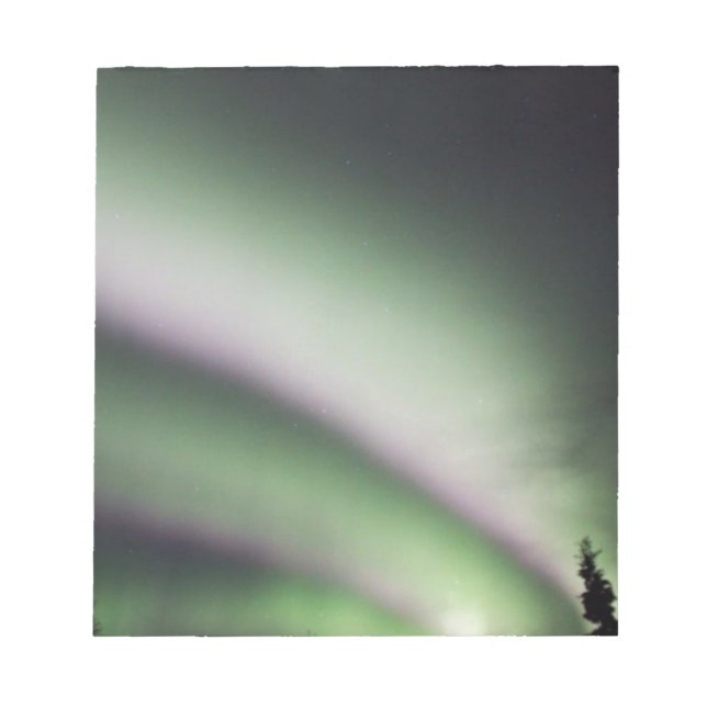 Northern Lights Alaska Notepad (Front)