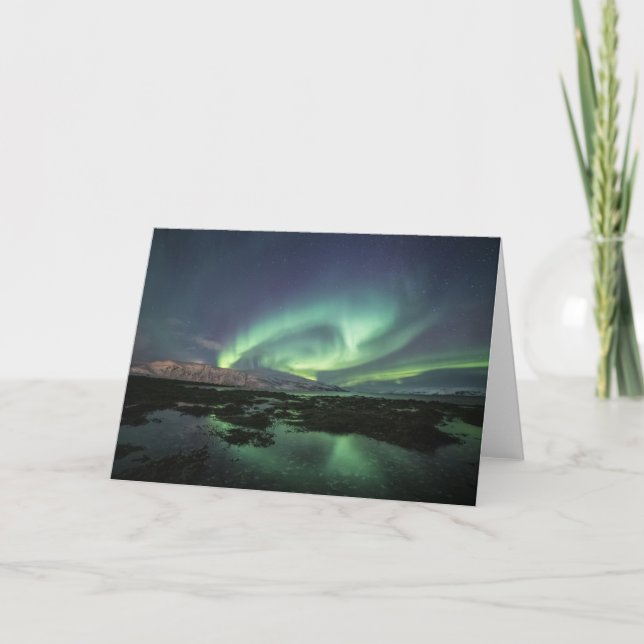 Northern Lights Astro Photo Card (Front)