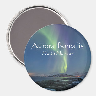 Northern Lights Astro Photo Magnet