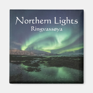 Northern Lights Astro Photo Magnet