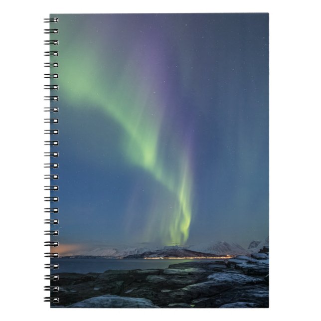 Northern Lights Astro Photo Notebook (Front)