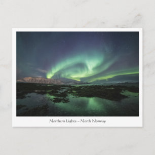 Northern Lights Astro Photo Postcard