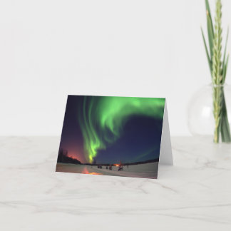 Northern Lights at Bear Lake Card