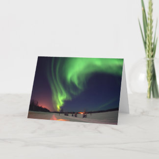 Northern Lights at Bear Lake Card