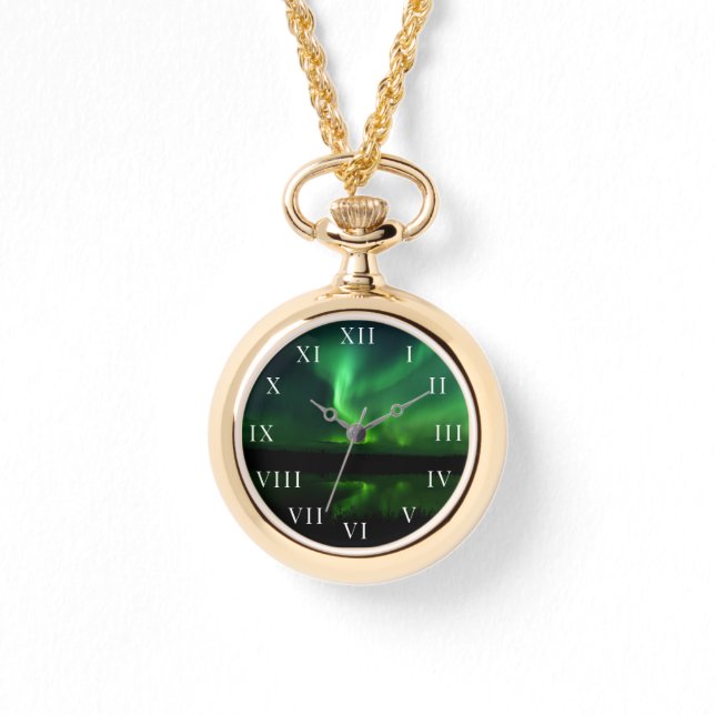 Northern Lights Aurora Borealis Arctic Alaska Watch (Front)