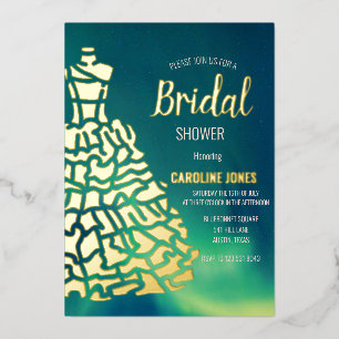 Northern Lights Aurora Borealis Bridal Shower