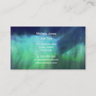 Northern Lights / Aurora Borealis Business Card