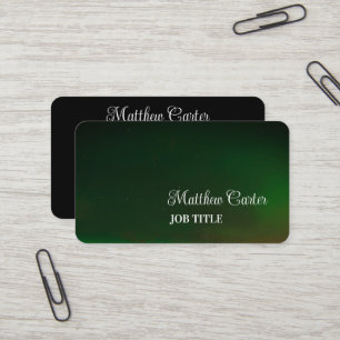 Northern Lights Aurora Borealis Business Sky Card