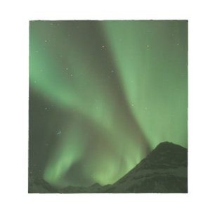 Northern lights, Aurora borealis on foothills of Notepad