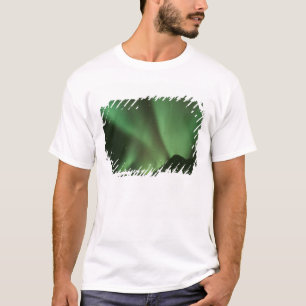 Northern lights, Aurora borealis on foothills of T-Shirt