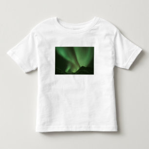 Northern lights, Aurora borealis on foothills of Toddler T-Shirt