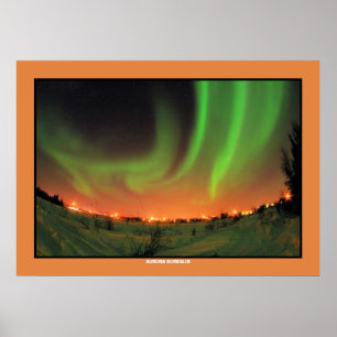 Northern Lights Aurora Borealis Poster