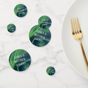 Northern Lights Aurora Borealis Wedding Confetti