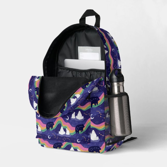 Northern Lights Backpack #3 (Back Corner Right (Open))