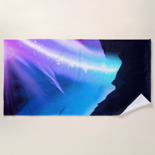 Northern Lights Beach Towel