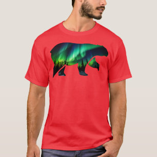 Northern Lights Bear TRAVEL2 TShirt