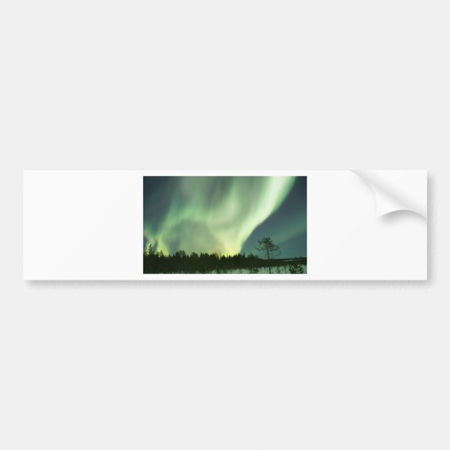 Northern Lights Bumper Sticker (Front)