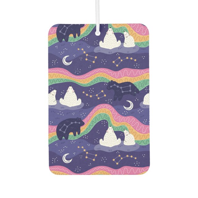 Northern Lights Car Freshener (Front)
