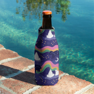 Northern Lights Cozy Bottle Cooler
