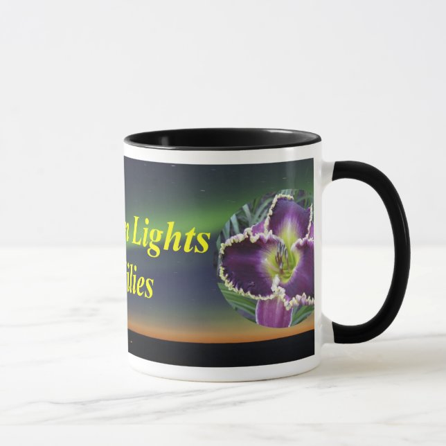 Northern Lights Daylilies Mug (Right)