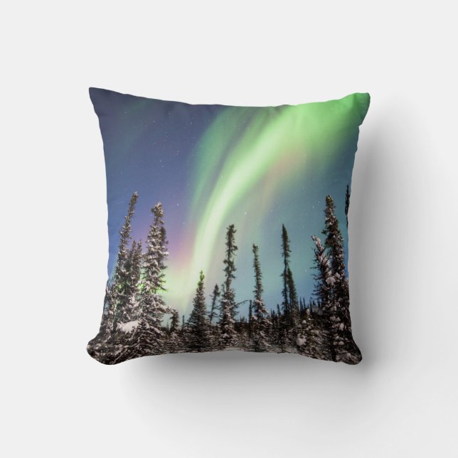 Northern Lights | Denali National Park Cushion (Front)