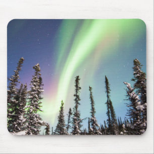 Northern Lights   Denali National Park Mouse Mat