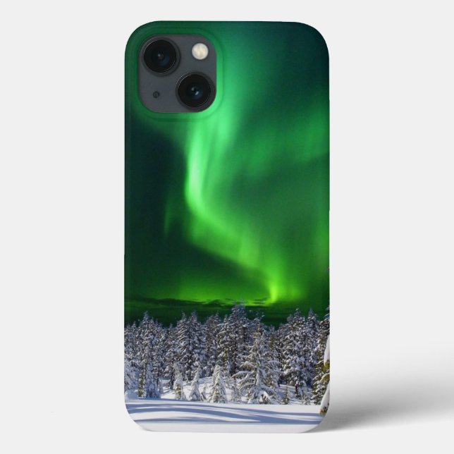 Northern lights during winter Case-Mate iPhone case (Back)